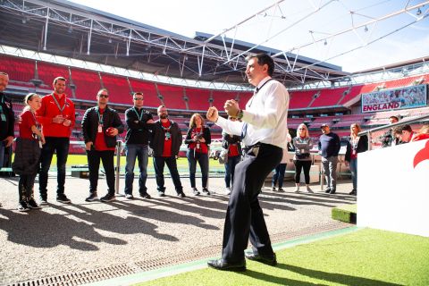 London: Führung durch das Wembley-Stadion
