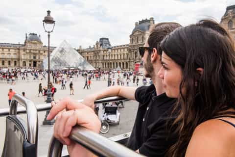 parigi viaggio di 1 giorno con autobus eurostar e hopon hopoff