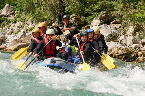 Bovec: Soča River Rafting Adventure with Photos and Drink