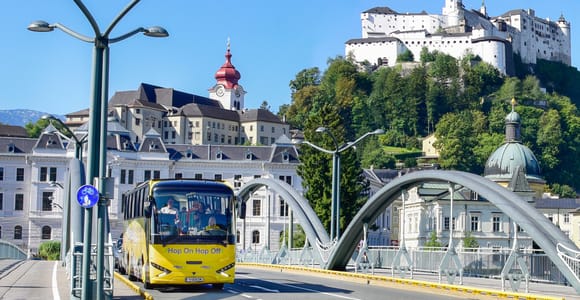Salzburg: Hop-On/Hop-Off-Tour durch die Stadtführung