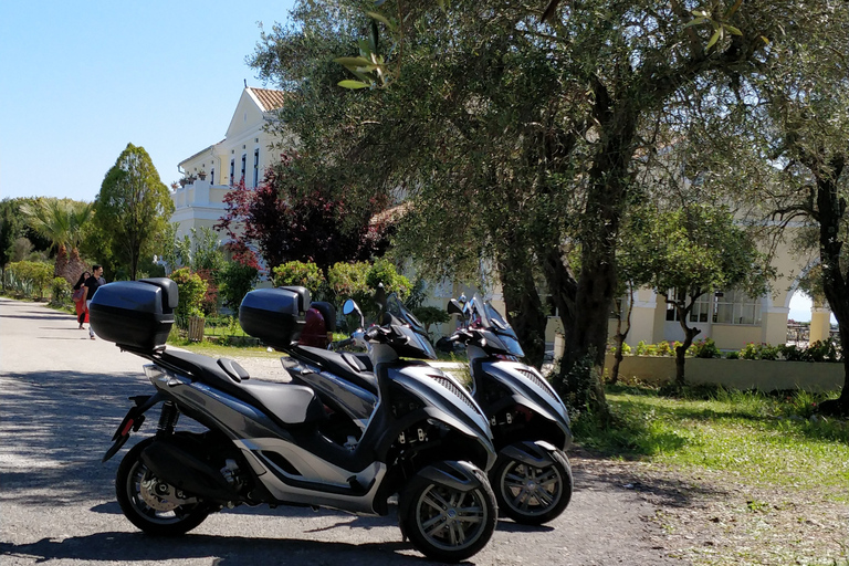 Corfu: Half-Day Scooter Tour with Wine & Olive Oil Tasting Vespa Scooter - 1 Person/Vespa (Motorcycle License Required)