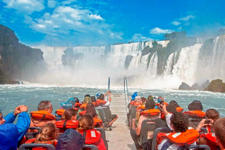 From Puerto Iguazu: Argentinian Iguazu Falls with Boat Ride Argentinian Falls with Boat Ride Private Tour