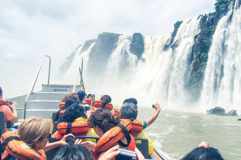 From Puerto Iguazu Argentinian Iguazu Falls With Boat Ride Getyourguide