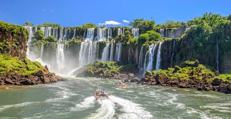 From Foz do Iguaçu: Argentinian Iguazu Falls with Boat Ride