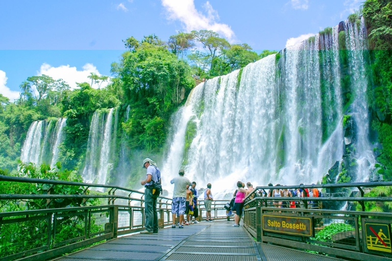 From Puerto Iguazu: Argentinian Iguazu Falls with Ticket Falls and Boat Tour