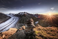 Aletsch Glacier, Round-trip Cable Car Ticket to Eggishorn - Housity