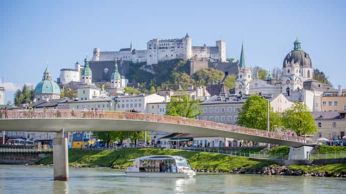 salzburg boat ride on the salzach
