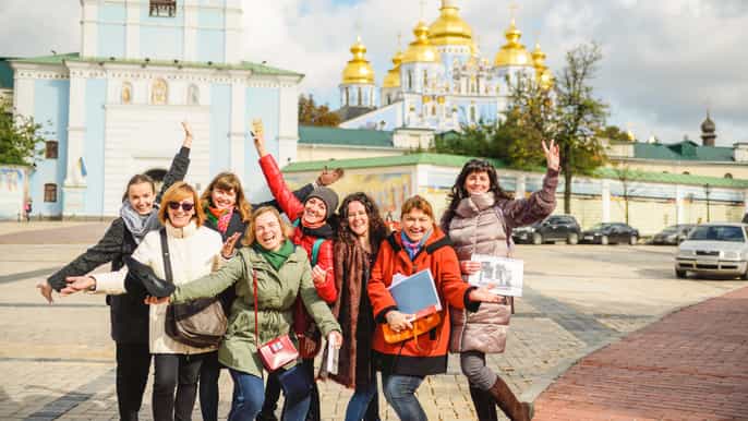 kiev excursão a pé de 2 horas