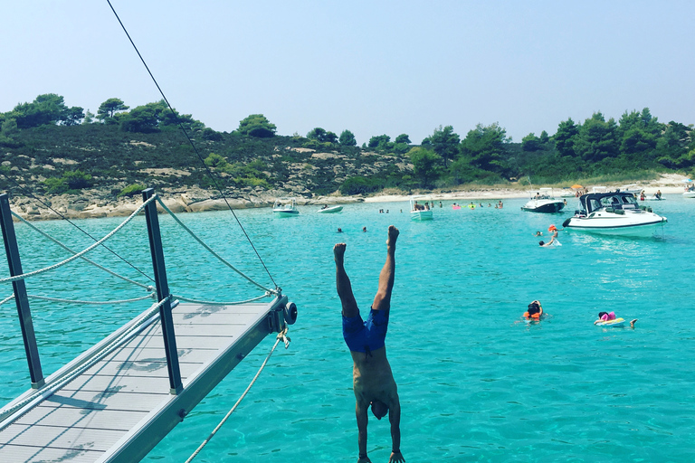 Chalkidiki: Blue Lagoon & Ammouliani Island Cruise & Lunch Chalkidiki: Lunch Cruise to Blue Lagoon & Vourvourou's Islet