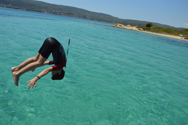 Chalkidiki: Blue Lagoon & Ammouliani Island Cruise & Lunch Chalkidiki: Lunch Cruise to Blue Lagoon & Vourvourou's Islet