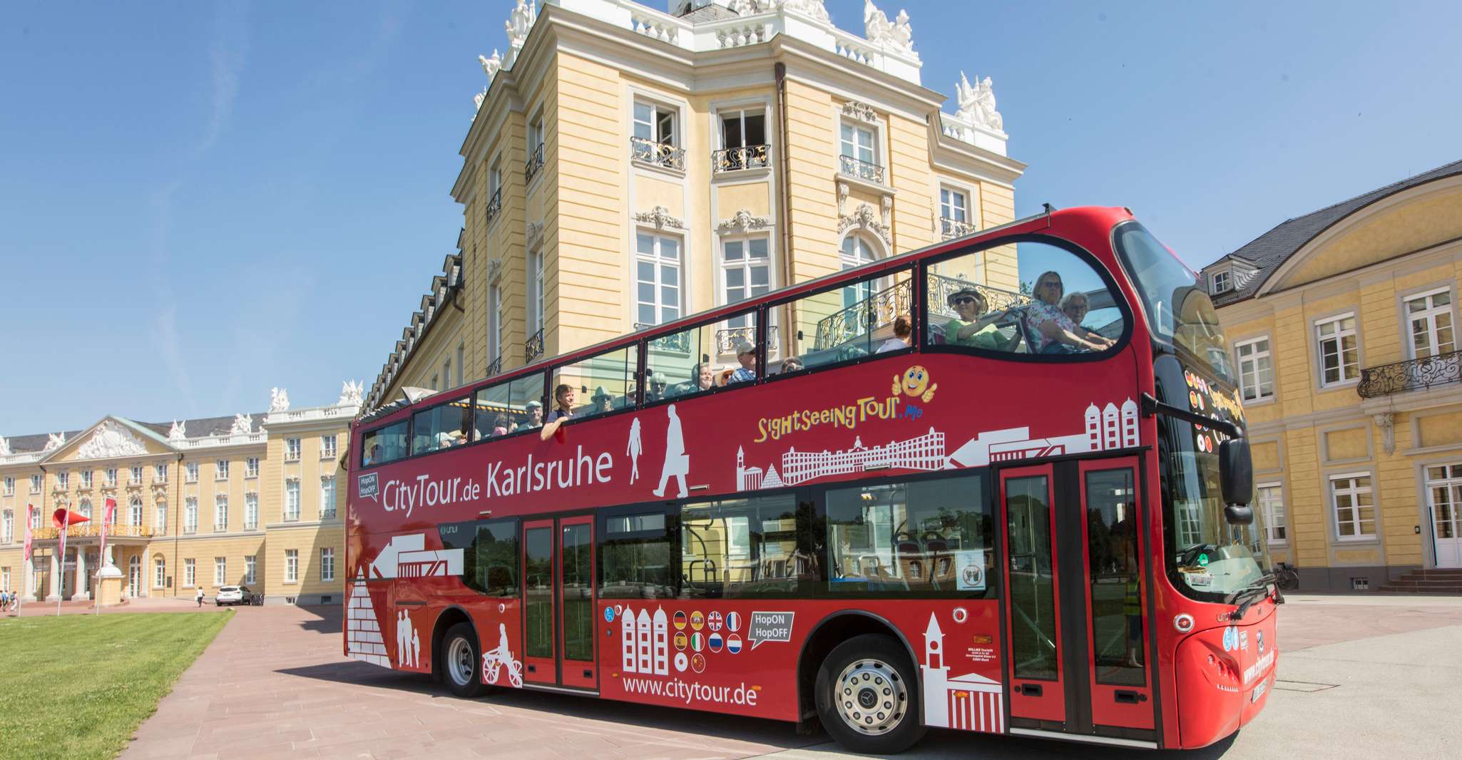 Карлсрухе, 24-часовой пикет на автобусе Hop-Off - Hizvo