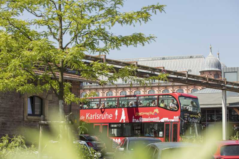 Karlsruhe: biglietto dell'autobus turistico hop-on hop-off valido 24 ore
