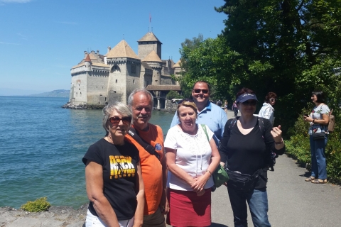 Van Genève: Tour van de Zwitserse RivièraZwitserse Rivièra Kasteel van Chillon