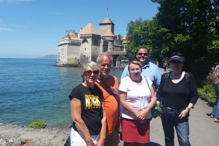 Depuis Lausanne : visite de la Riviera suisseVisite du château de la Riviera suisse