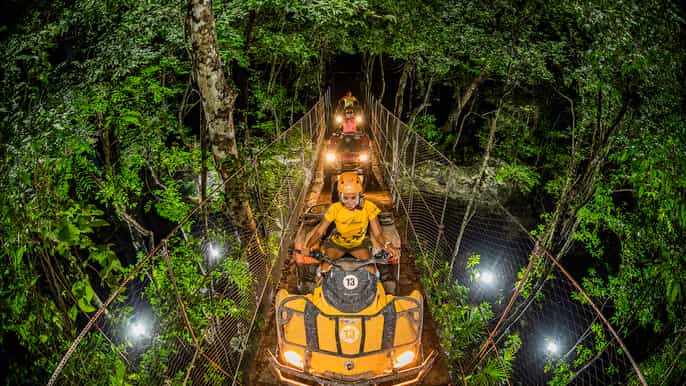 from riviera maya jungle night adventure tour