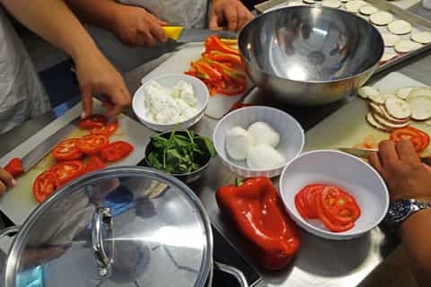 tuscan cooking course with dinner