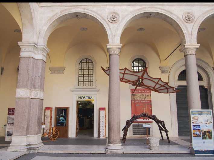 ローマ：レオナルド ダ ヴィンチ展のプライベート ガイド付きツアー