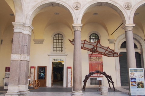 Rzym: Prywatne zwiedzanie wystawy Leonardo da VinciHiszpańska prywatna wycieczka