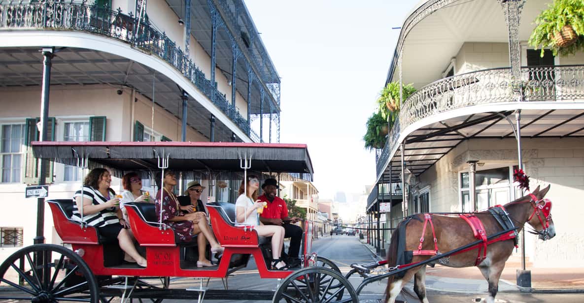 New Orleans: 1-Hour Carriage Ride Through the French Quarter