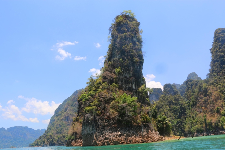 From Khao Lak: Full-Day Cheow Lan Lake with Cave Tour Shared Group Tour