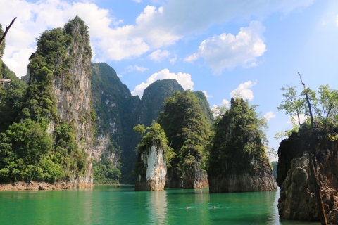 Vanuit Khao Lak: dagexcursie Cheow Lan Lake met grottourPrivétour