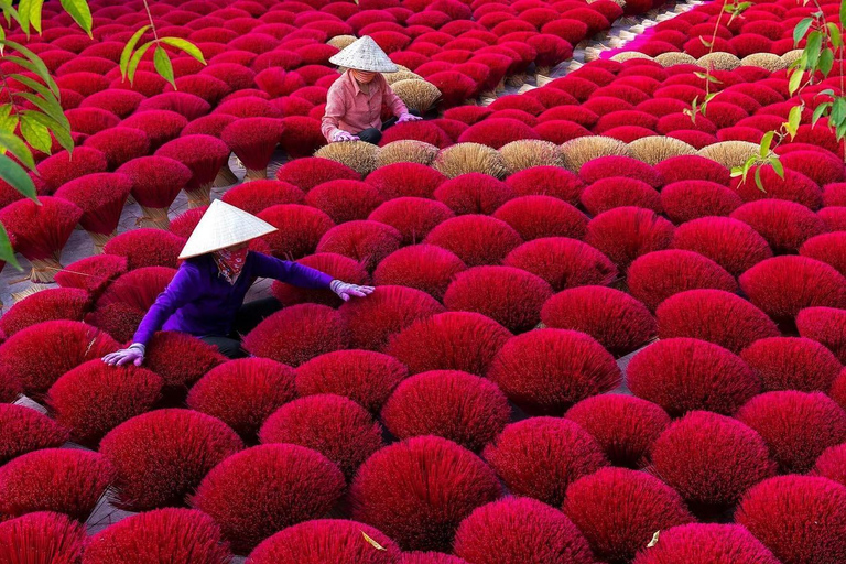 河内：Cu Da 酱油村或帽子和香料村Afternoon: Hat Village &amp; Incense Village - Best -SMALL GROUP