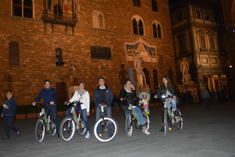 Visite nocturne de Florence en vélo électrique avec dégustation de gelato