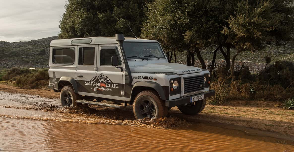 safari land rover crete