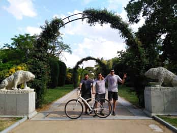 Madrid: Retiro Park und Literaturviertel mit dem Fahrrad Madrid: Retiro Park und Literaturviertel mit dem Fahrrad
