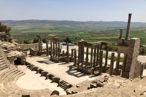 Au départ de Tunis : excursion d'une journée à Testour, Dougga et Zaghouane