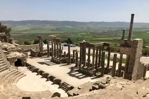 From Tunis: Testour, Dougga,and Zaghouane Day Tour