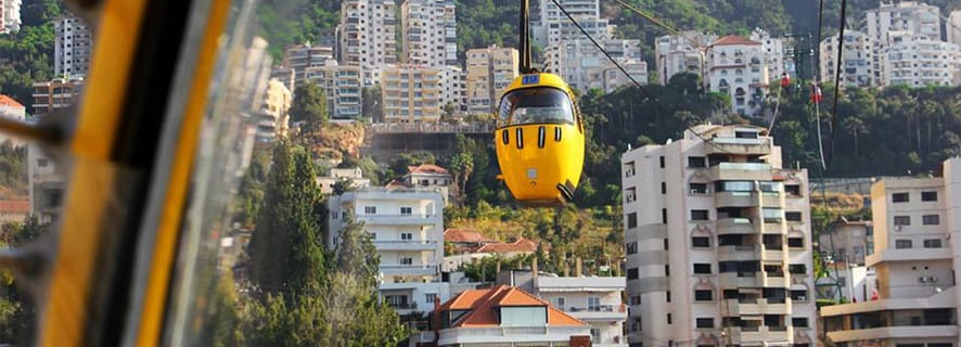 Från Beirut: rundtur till Jeita, Harissa och Byblos