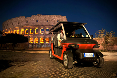 Rome Golf Cart Tour (2.5h) Small Group Rome Golf Cart Tour (2-2.5h)
