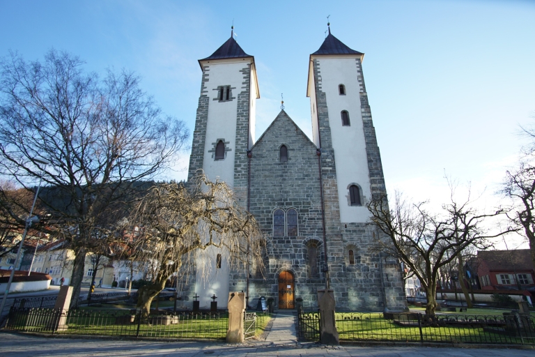 Bergen: geleide stadswandelingRondleiding in het Duits