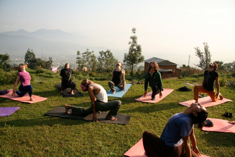 Experiencia de Yoga de un día en Cuerpo, Mente y Alma de KatmandúOpción Estándar