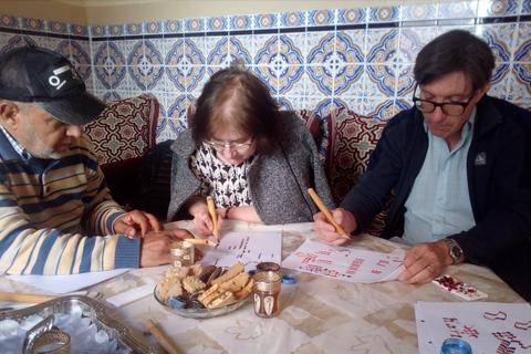 Marrakech: cours de calligraphie arabe