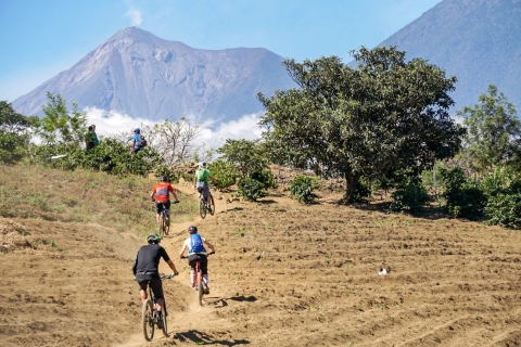 Vanuit Antigua: mountainbike-avontuur op het meer van Atitlán