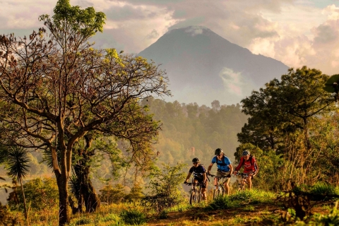 Vanuit Antigua: mountainbike-avontuur op het meer van Atitlán