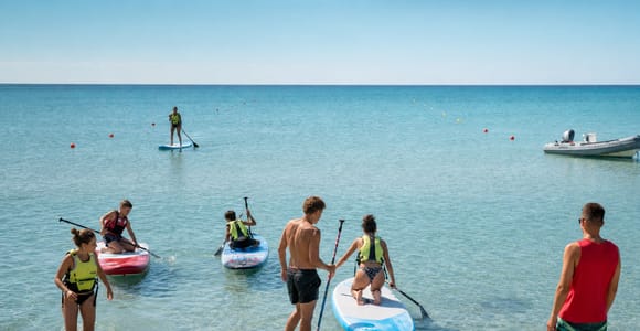 Cagliari: Hourly SUP Rental from Sam Beach at Poetto
