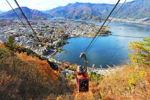 from tokyo ice caves and mount fuji panorama ropeway tour
