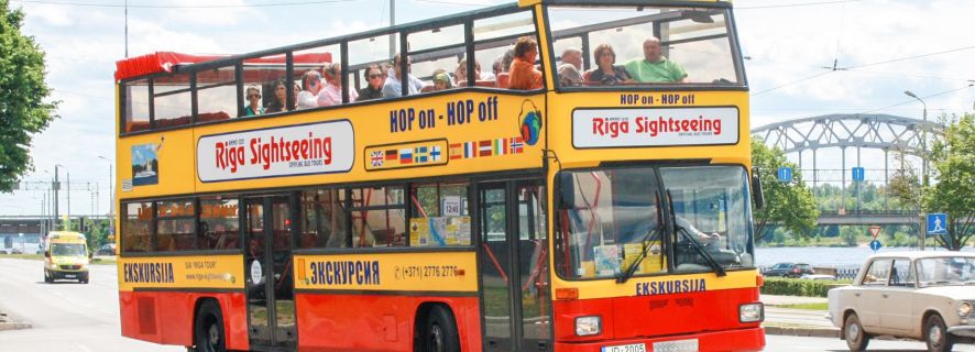 Riga: 2-Day Hop-On Hop-Off Tour