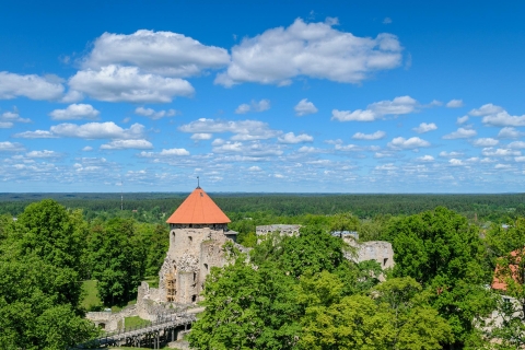 Depuis Riga : châteaux de Cēsis, Sigulda et Turaida