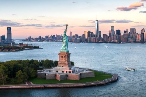 New York City: tour a piedi della Statua della Libertà e delle migliori attrazioni