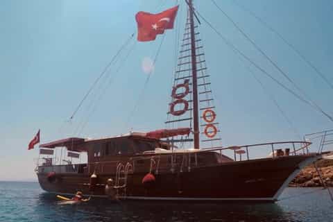 bodrum fullday boat trip with lunch