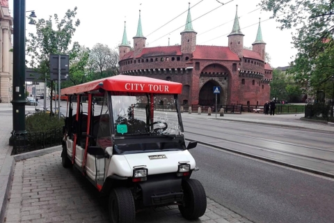 Cracovia: Barrio Judío y Fábrica de Schindler en Golf Car