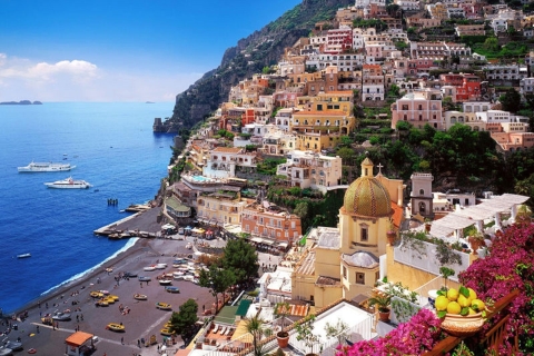 Positano: Ganztägige private Vespa-Tour an der Amalfiküste