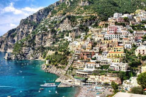 Positano: Full-Day Private Amalfi Coast Vespa Tour