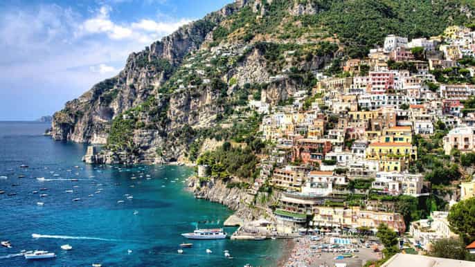positano fullday private amalfi coast vespa tour