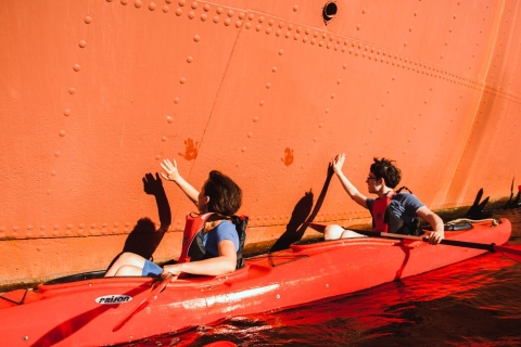 Gdańsk : Visite privée en kayak des îles et des canaux
