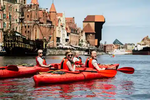 Gdańsk: Privat kajaktur på öar och kanaler